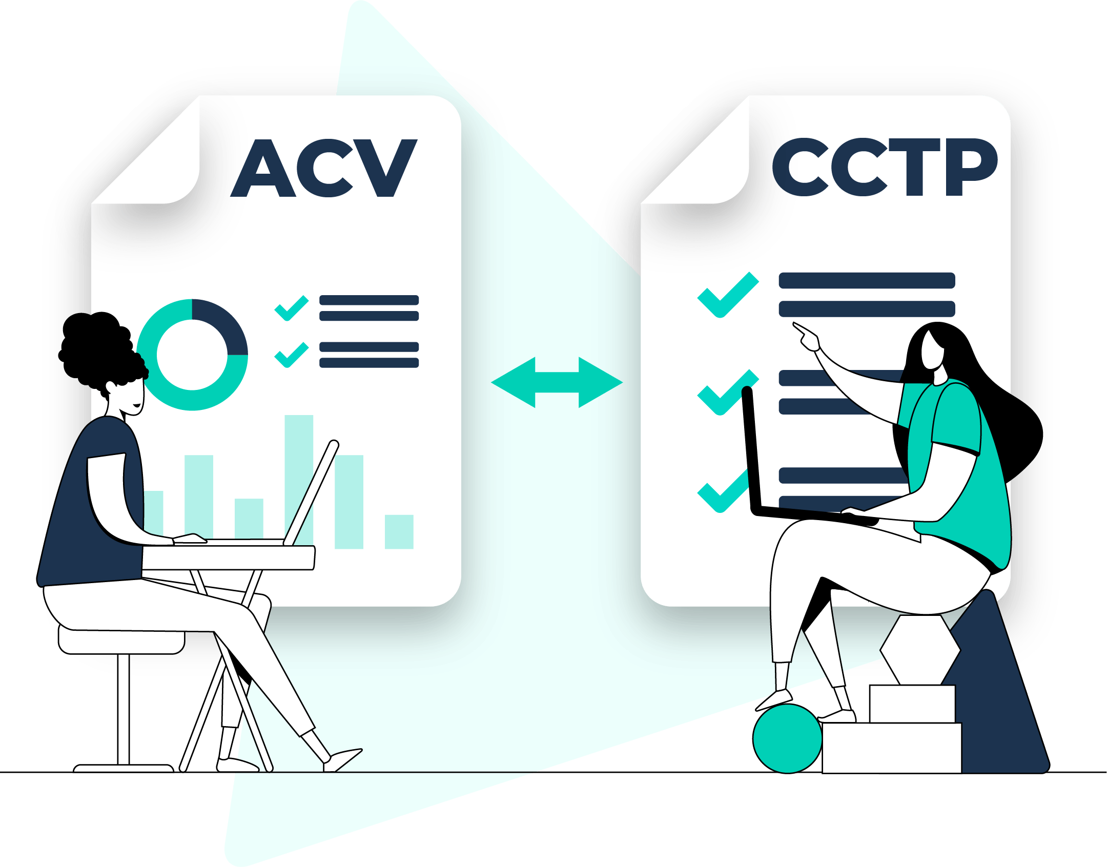 Vizcab : illustration ACV et CCTP