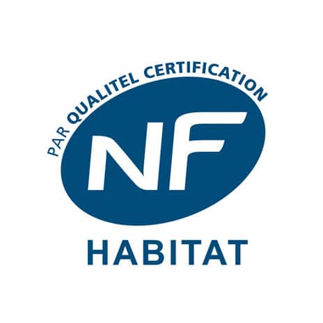 Vizcab : Logo NF Habitat HQE