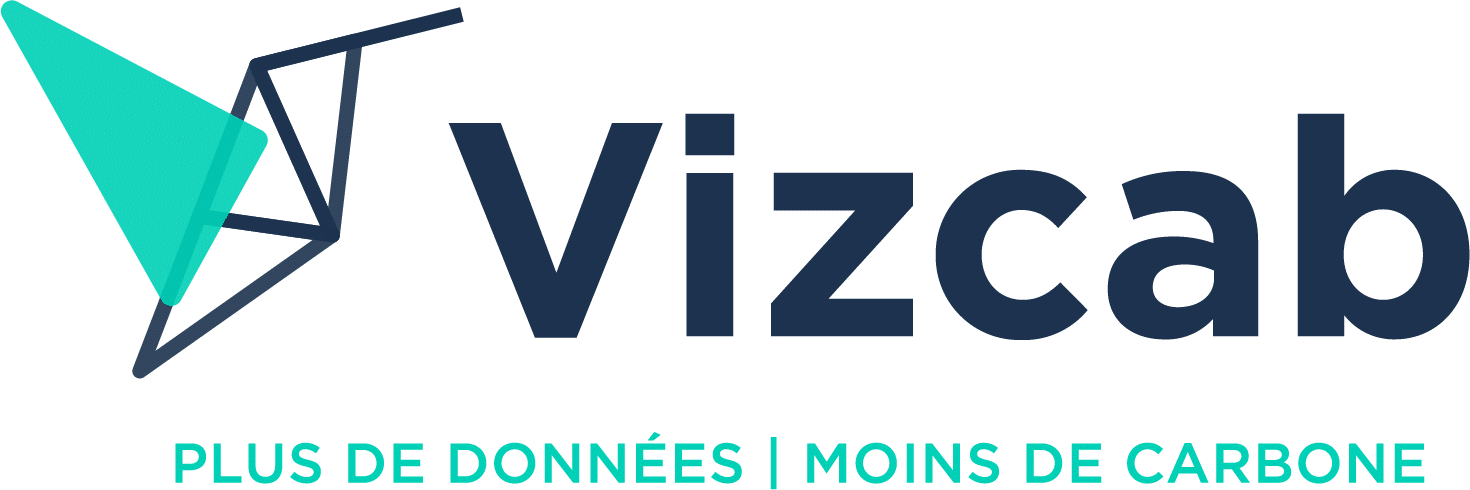 Vizcab : logo bleu